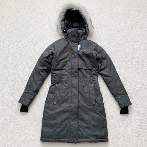 Columbia Women's Apres Arson II‎ Winter Long Down Jacket - Picture 1 of 10